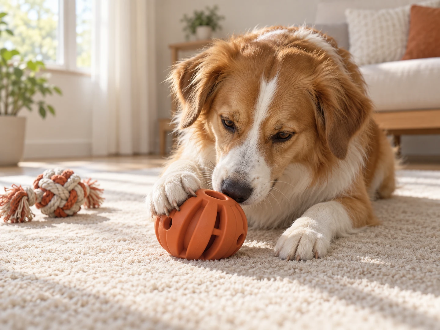 Custom toys and enrichment — pet lifestyle concept
