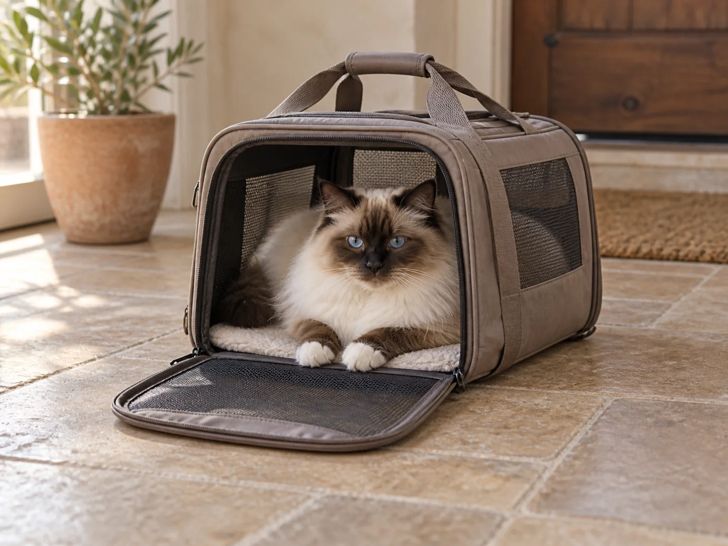 Custom pet travel accessories — pet lifestyle concept