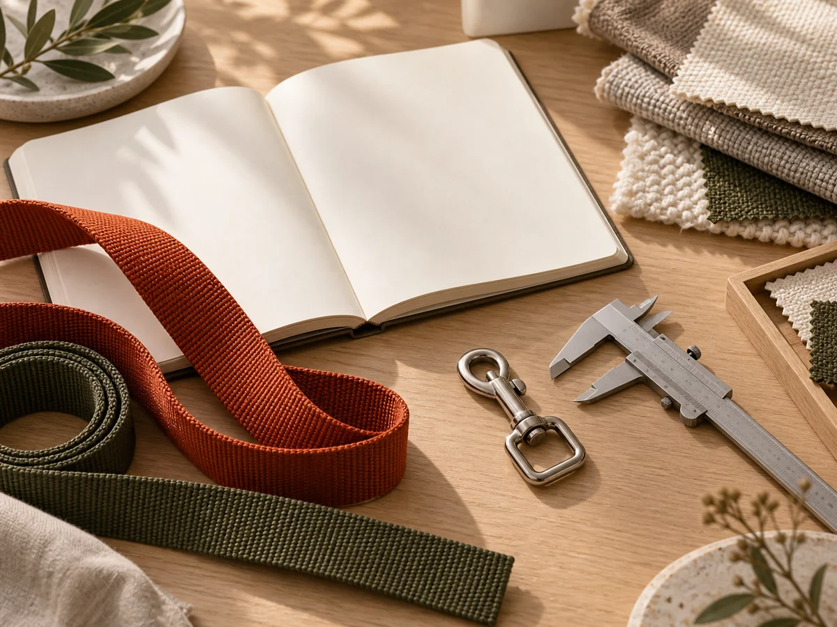 Sample: textile and hardware development detail